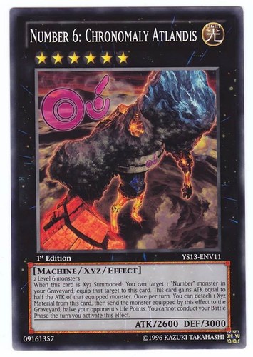 Yugioh numero 6 cronomalia - numero,
