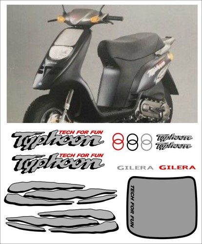 Kit completo adesivi gilera - adesivi,