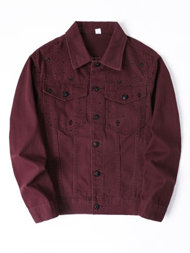 Giacca denim uomo nuova