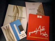 Lotto 4 Cataloghi D'arte Munari Atchugarry Vargas e Contemporanei