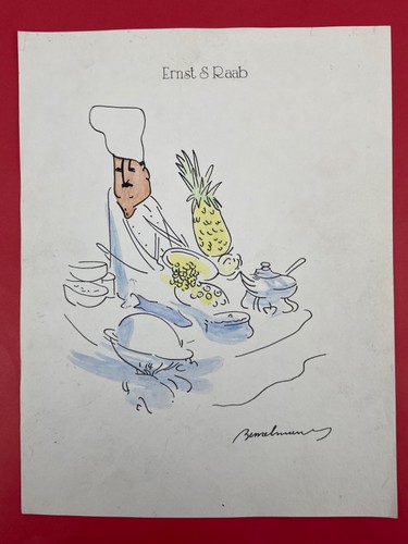 Ludwig bemelmans drawing - bemelmans, on