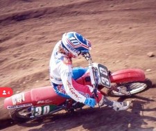 1988 RICK RYAN FLY race motocross Jersey vintage Mx maglia cross pilota FOX JT