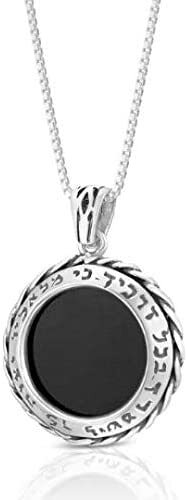 Mappa argento eretz israel - d'argento,
