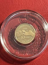 SAN MARINO 2016 GIUBILEO DELLA MISERICORDIA 10€ MONETA D'ORO PROOF