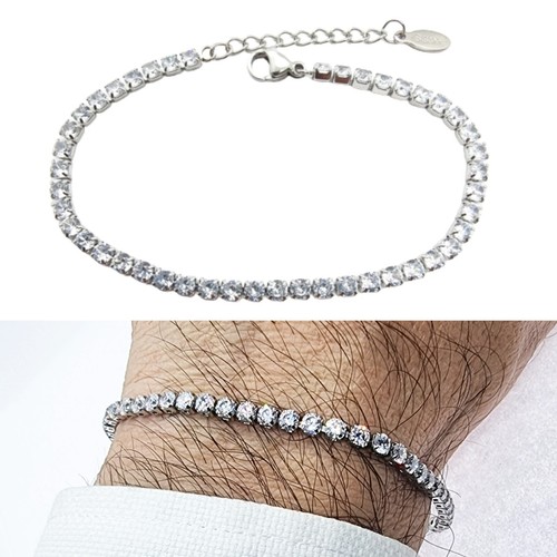 Bracciale tennis uomo - , in