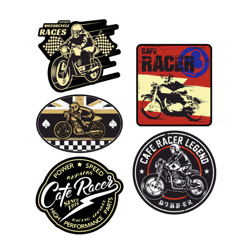 Adesivi cafe racer xxl - 5,