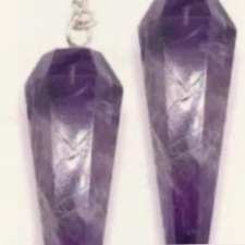 PENDOLO CONO AMETISTA