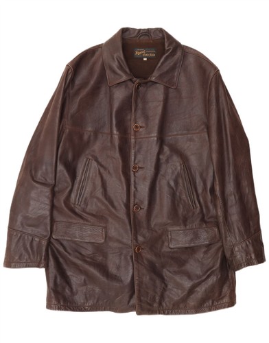 Stewart cappotto uomo pelle - pelle, uk