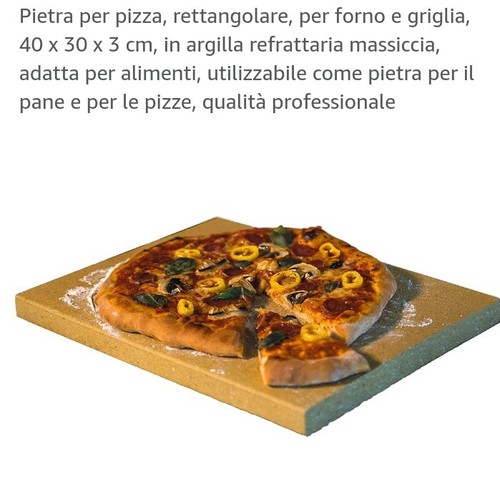 Piastra refrattaria forno - refrattaria,