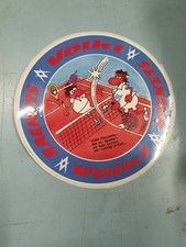Vecchio Sticker Adesivo Anni '70/80 - VOLKI RACCHETTE TENNIS