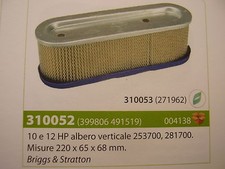 FILTRO ARIA MOTORE BRIGGS &