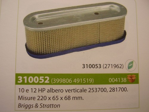 Filtro aria motore - aria,