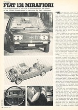 1975 Fiat 131 Mirafiori Sedan
