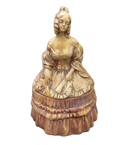 Scatolina ceramica damina - ceramica,