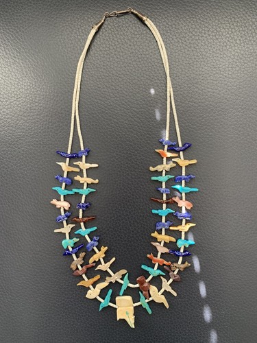Collana vintage fili - 2, zuni