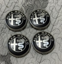 COPPA FREGIO RUOTA COPRIMOZZO ORIGINALE  ALFA ROMEO GIULIA STELVIO 4pz