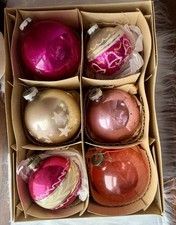 Vintage Shiny Brite Jumbo Pink
