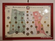 Quadro monete della repubblica - della,