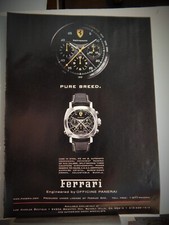 Ferrari chronogrph luxe watch - ferrari,