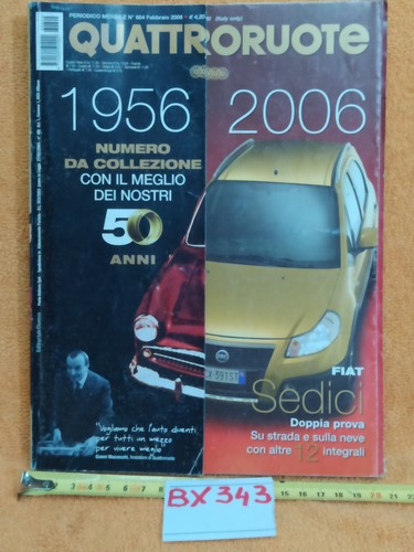 Quattroruote cinquanta anni - quattroruote,