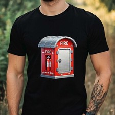 T-shirt uomo pompiere fantasia