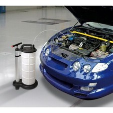 POMPA ASPIRA LIQUIDI OLIO MOTORE A BIDONE TRAVASO PROFESSIONALE MAX 9 LITRI