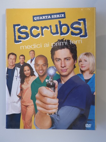 Dvd sealed serie scrubs - sealed, tv