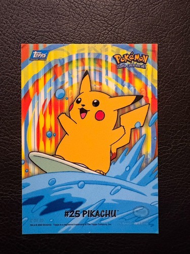 2000 topps pokemon - 2000, tv