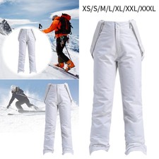 Salopette da sci lunga, calda, da snowboard, larga, leggera, pantaloni sci