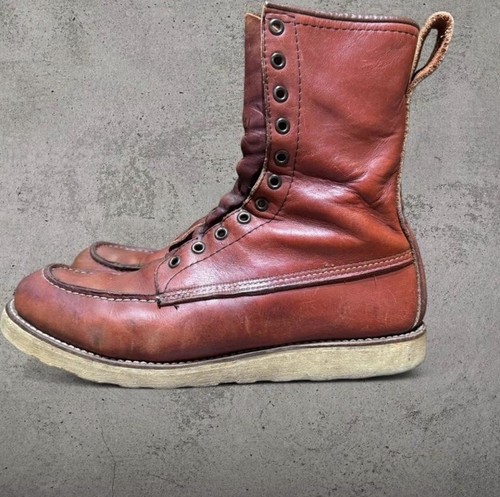 Stivali lavoro vintage red - stivali,
