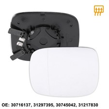 Left Side Heated Mirror Glass