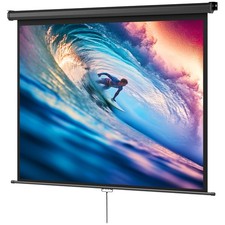 HOMCOM Telo per Proiettore 84"