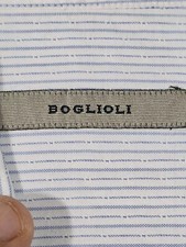 Camicia uomo Boglioli taglia 16/41 con bottoni In Madreperla 