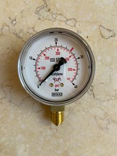 Manometro Q 63 Scala 0-40 Per