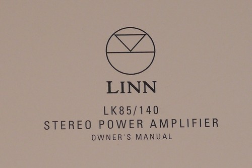 Manuale proprietario linn - manuale,