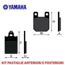 KIT PASTIGLIE FRENO ANTERIORI