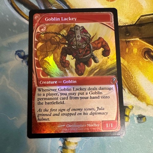 Mtg goblin lackey - mtg, foil