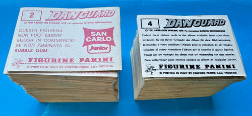 Figurina panini danguard 1980 - figurina,