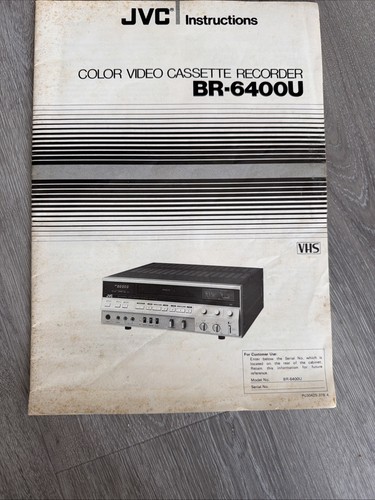 Manuale istruzioni jvc - manuale,