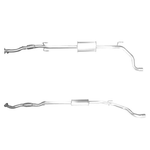 Tubo gas scarico per fiat - gas,