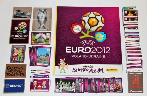 Euro 2012 album vuoto set - 2012,