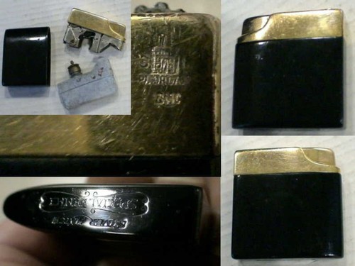 Briquet ancien silver match - @,