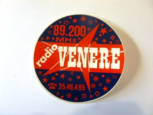 Vecchio adesivo radio old - adesivo,