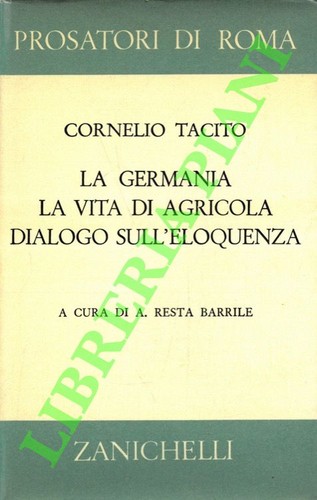 Tacito cornelio la - cornelio, germania