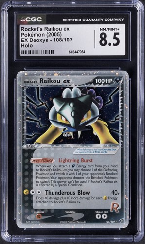 Pokémon rocket raikou ex - pokémon,