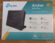 TP-LINK Archer VR1210v Wireless VoIP VDSL/ADSL Modem Router - Nero