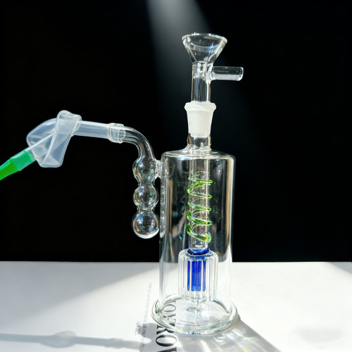 Mini glass bong thick - glass,