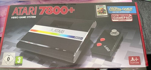 Atari 7800 retro - atari, 7800+