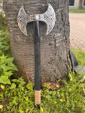 Ascia vichinga fatta a mano in