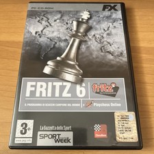 GIOCO PC VIDEOGIOCO FRITZ 6 + PLAYCHESS ONLINE FX  ITA COMPLETO